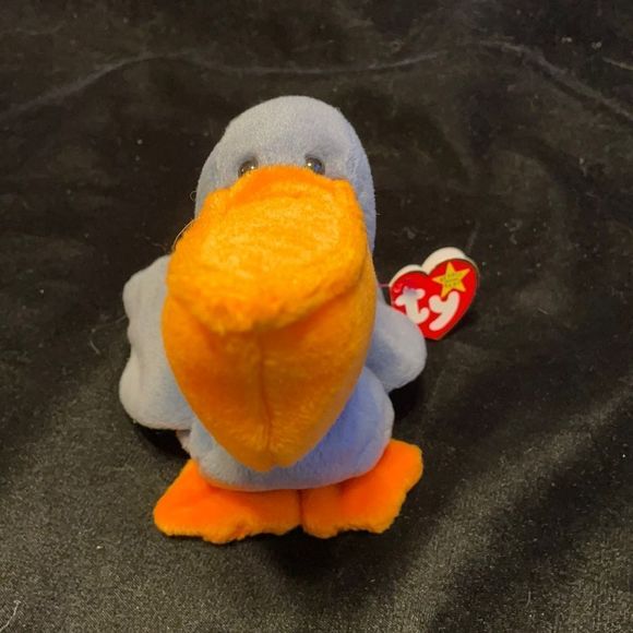 TY BEANIE Baby Scoop the Pelican - Picture 1 of 6